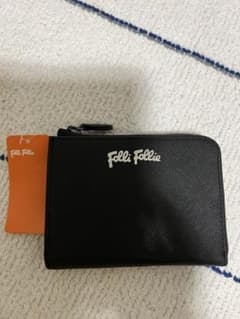 新品フォリフォリ 財布 ブラック - メルカリ