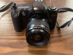 Canon EOS kiss フィルム一眼レフカメラ 80-200望遠レンズ付 - メルカリ