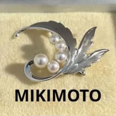 ミキモト本パールブローチ ビンテージ刻印あり - メルカリ