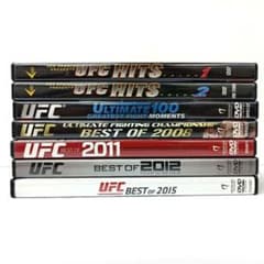 UFC HITS UFC 総合格闘技 輸入盤DVD まとめ売り 7点セット - メルカリ