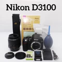 Nikon D3100＋18-55mm 標準セット☘️初心者に最適 - メルカリ