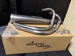 三協オート AGクロスメガホン ホーク2 cb400n ヤシメガ cb250t - メルカリ