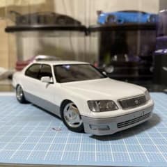 アオシマ 1/24 20後期 セルシオ 完成品 - メルカリ