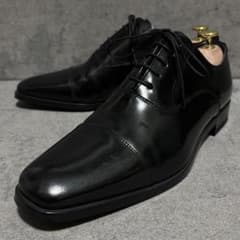 未使用級 リーガル ビジネスシューズ 052S ストレートチップ 黒 2274