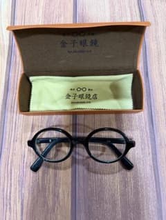 金子眼鏡 T-721 掌 tana－gokoro ブラック 丸眼鏡 - メルカリ
