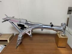 モンキー用アルミフレーム書類有り新品未使用！キーシリンダー等付属品