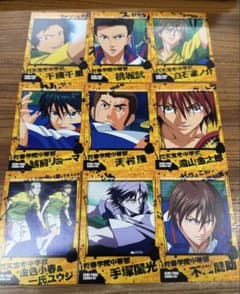 9枚 テニスの王子様 トレーディングカードセット - メルカリ
