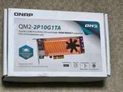 新品未開封QNAP QM2-2P10G1TA 拡張カード M.2×2 10G×1 - メルカリ