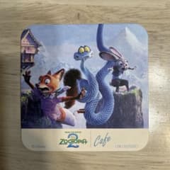ズートピア2 オーマイカフェ コースター 特典 ニック ジュディ