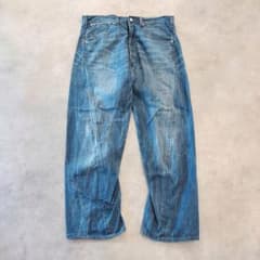 リーバイス エンジニアード ジーンズ W36 00s 青 古着 立体 18586