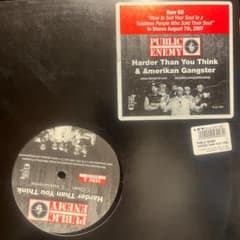 PUBLIC ENEMY Harder Than You Think - メルカリ