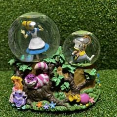 ディズニー ふしぎの国のアリス スノードーム オルゴール 不思議の国の