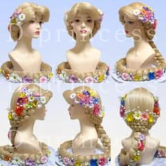 フリー出品 訳あり ラプンツェル イメージウィッグ ディズニー dハロ