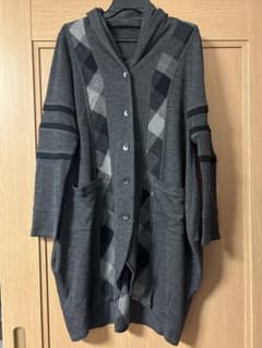センソユニコTB ロングカーディガン アーガイル柄 - メルカリ