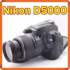 Nikon D5000 一眼レフカメラ シングルレンズセット スマホt転送 - メルカリ