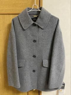 DoCLASSE ピュアウールリバー・ミドルステンコート グレー/ 13号