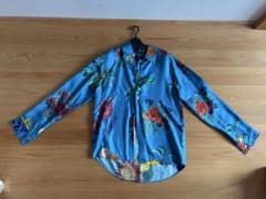 お値下げ トゥモローランド CABaN シルクツイル IBIZAプリントシャツ