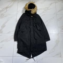 希少♡AVIREX ファー モッズコート 中綿ライナー フィッシュテール y2k