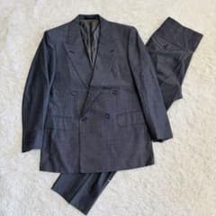 BURBERRY バーバリー ダブルスーツ セットアップ モヘヤ混 Sサイズ