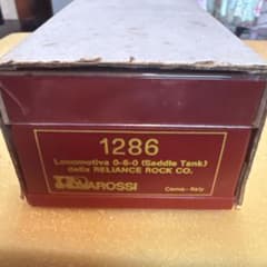 Rivarossi 1286 HOゲージ 0-6-0 サドルタンク蒸気機関車 - メルカリ