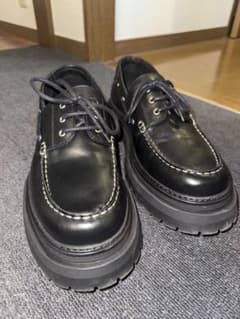 COS CHUNKY LEATHER BOAT SHOES 厚底デッキシューズ - メルカリ