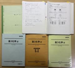 最終価格】駿台 高3 スーパー化学α 2020 全テキスト＋プリント 高田