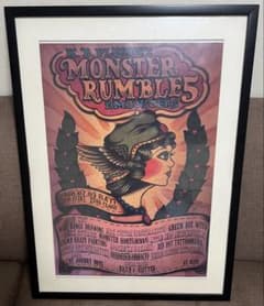 非売品 MONSTER RUMBLE 5 イベントポスター - メルカリ