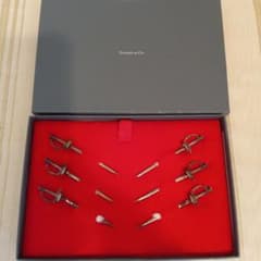 ヴィンテージ ティファニー 剣型 爪楊枝 カクテルピック 6本セット