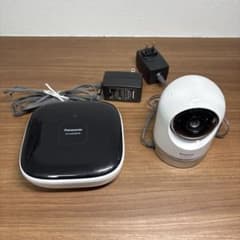 訳あり通電確認済み】Panasonic 屋内スイングカメラキット 首振り機能