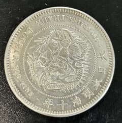 銀貨保証)貿易銀 重さ約27.24g 明治十年 コレクション古銭 銀含有90