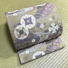 正絹 袋帯 【花紋 吉祥模様】 - メルカリ