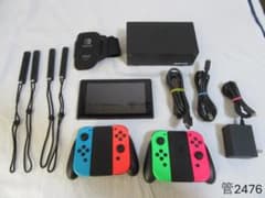 Switch本体・周辺機器 ジョイコン2つ ドック ケーブル スマブラ 動作OK