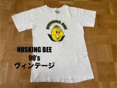 HUSKING BEE ハスキングビー バンド90's ヴィンテージ Tシャツ - メルカリ
