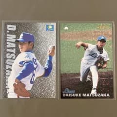 2枚セット】松坂大輔 キラカード プロ野球チップス 西武ライオンズ