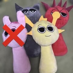 SPRUNKY スプランキー BIG 特大 ぬいぐるみ 3種セット - メルカリ