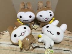 うさるさん。 バナナでうさるBIGぬいぐるみ 4種セット - メルカリ