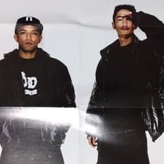 ☆激レアポスター☆窪塚洋介＆山本KID徳郁☆卍LINE UFC KRAZYBEE