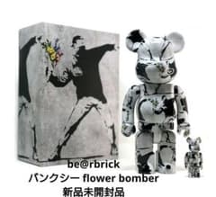 新品 BE@RBRICK FLOWER BOMBER 100％ & 400％ - メルカリ