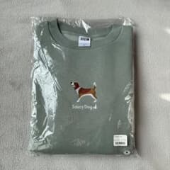 Saucy Dog わんこスウェット ビーグルver. スモーキーグリーン M