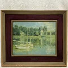 作者 Claude Monet （クラウド モネ） 油彩画 ボート 1874年 - メルカリ