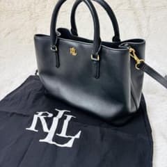Lauren Ralph Lauren Mary サッチェルバッグ M 2way - メルカリ