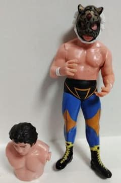 キャラプロ版 新日本プロレスフィギュア 初代タイガーマスク 替え