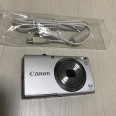美品_バッテリー無し】Canon PowerShot A2300 シルバー - メルカリ