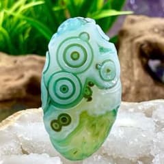 ゴビ瑪瑙 原石 S787 ゴビアゲート 天眼 水晶 鉱物 標本 12.5g - メルカリ