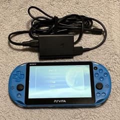 PS Vita PCH-2000 アクア・ブルー メモリーカード付き - メルカリ