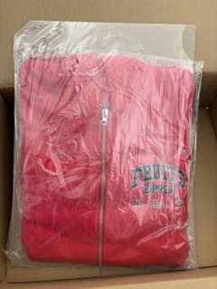 フルーツジッパー FRUITS ZIPPER 月足天音 推しアピ パーカー 赤