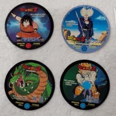 ドラゴンボール キャラカーン 丸型 カード 4枚セット サイヤ人 - メルカリ