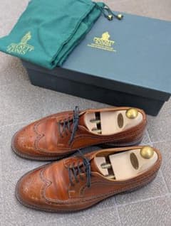 は*や様 クロケット＆ジョーンズ CHEVIOT ウイスキー コードバン 8E