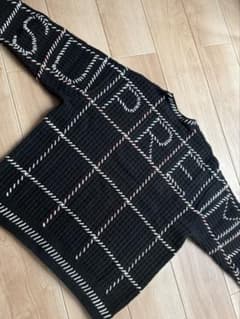 Supreme Quilt Stitch Sweater L Black23ss - メルカリ