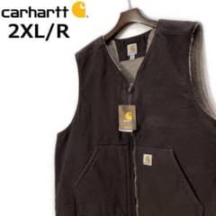 カーハート ワークベスト US購入(2XL/R)茶 181218 - メルカリ